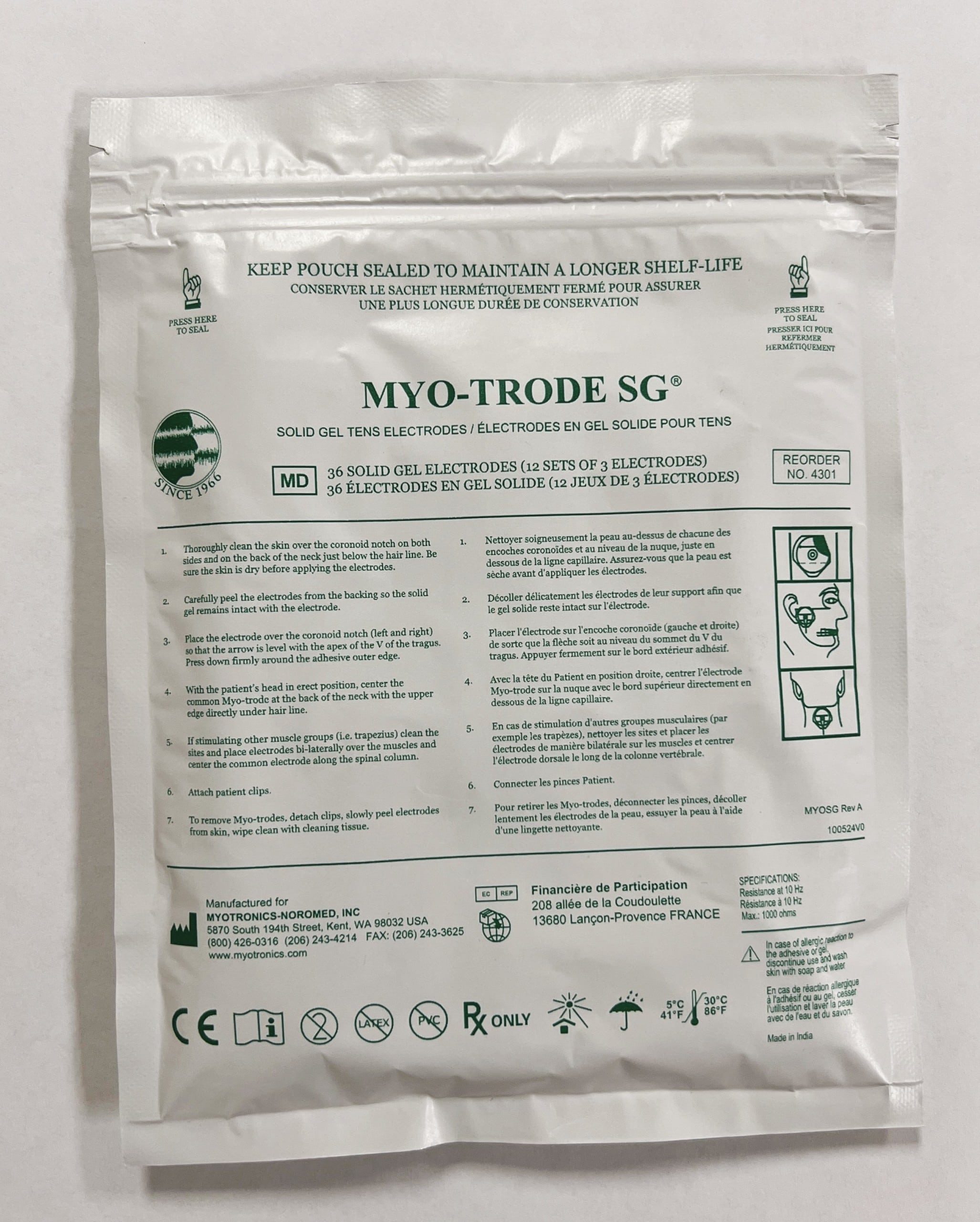 Myotrode SG Electrodes #4301 - Image 2